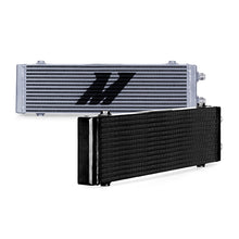 Load image into Gallery viewer, Mishimoto Universal Large Bar and Plate Dual Pass Silver Oil Cooler Oil Coolers Mishimoto