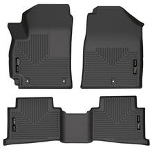 Load image into Gallery viewer, Husky Liners 20-22 Lincoln Corsair WeatherBeater Front & 2nd Seat Floor Liners - Black Floor Mats - Rubber Husky Liners