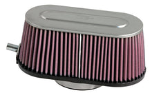Load image into Gallery viewer, K&N Marine 3.75in Flange ID x 3.75in Top OD/4.5in Base OD x 4in H Round Tapered Flame Arrestor Air Filters - Universal Fit K&N Engineering
