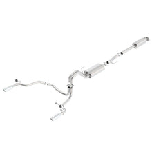 Load image into Gallery viewer, Borla 15-16 Ford F-150 3.5L EcoBoost Ext. Cab Std. Bed Catback Exhaust S-Type Single Split Rear Exit Catback Borla