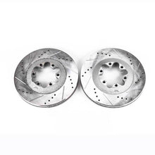 Load image into Gallery viewer, Power Stop 09-12 Chevrolet Colorado Front Evolution Drilled & Slotted Rotors - Pair Brake Rotors - Slot & Drilled PowerStop