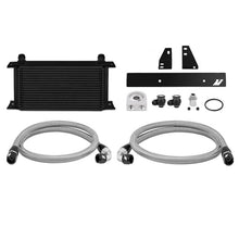 Load image into Gallery viewer, Mishimoto 09+ Nissan 370Z / 08+ Infiniti G37 (Coupe Only) Oil Cooler Kit - Black Oil Coolers Mishimoto