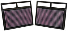 Load image into Gallery viewer, K&N Replacement Air Filter MERCEDES-BENZ CL600 5.5L-V12; 2003 (2 PER BOX) Air Filters - Drop In K&N Engineering