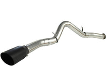 Load image into Gallery viewer, aFe MACHForce XP Exhaust 5in DPF-Black, GM Diesel Trucks 07.5-10 V8-6.6L 9(td) LMM DPF Back aFe
