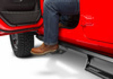 Load image into Gallery viewer, N-Fab Predator Pro Step System 2019 Jeep Wrangler JT 4DR Truck Full Length - Tex. Black Nerf Bars N-Fab