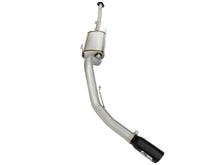 Load image into Gallery viewer, aFe MACHForce XP SS Exhaust 3in to 3.5in Cat-Back w/ Black Tip 15 Ford F-150 EcoBoost V6 2.7/3.5Ltt Catback aFe