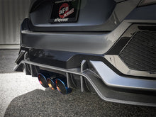 Load image into Gallery viewer, aFe Takeda 3in 304 SS Cat-Back Exhaust w/ Blue Flame Tips 2017+ Honda Civic Type R I4 2.0L (t) Catback aFe