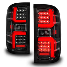 Load image into Gallery viewer, ANZO 15-19 Chevrolet Silverado 2500 HD/3500 HD LED Taillight w/ Sequential Black Housing/Clear Lens Tail Lights ANZO
