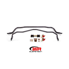 Load image into Gallery viewer, BMR 64-72 A-Body Front & Rear Sway Bar Kit w/ Bushings - Black Hammertone Sway Bars BMR Suspension
