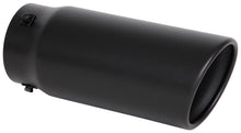 Load image into Gallery viewer, Spectre Exhaust Tip 4-1/2in. OD / Slant - Black Tips Spectre