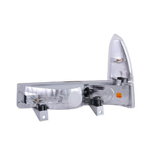 Load image into Gallery viewer, ANZO 2000-2004 Ford Excursion Euro Parking Lights Chrome w/ Amber Reflector Lights Corner ANZO