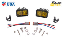 Load image into Gallery viewer, Diode Dynamics Stage Series 2 In LED Pod Sport - Yellow Fog Standard ABL (Pair) Light Accessories and Wiring Diode Dynamics
