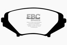 Load image into Gallery viewer, EBC 03-12 Mazda RX8 1.3 Rotary (Standard Suspension) Redstuff Front Brake Pads Brake Pads - Performance EBC