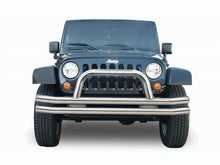 Load image into Gallery viewer, Rampage 1976-1983 Jeep CJ5 Double Tube Bumper Front - Stainless Bumpers - Steel Rampage