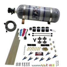 Load image into Gallery viewer, Nitrous Express 8 Cyl Piranha Direct Port 4 Solenoids Nitrous Kit (200-500HP) w/12lb Bottle Nitrous Systems Nitrous Express