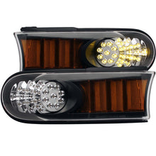 Load image into Gallery viewer, ANZO 2007-2013 Toyota Fj Cruiser LED Parking Lights Black w/ Amber Reflector Lights Corner ANZO