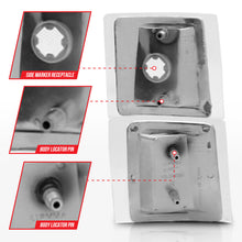 Load image into Gallery viewer, ANZO 1994-1998 Chevrolet Blazer Corner Lights Clear Lens w/ Amber Reflector Lights Corner ANZO