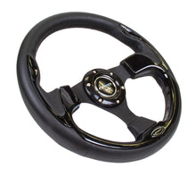 Load image into Gallery viewer, NRG Reinforced Steering Wheel (320mm) Blk w/Gloss Black Trim Steering Wheels NRG