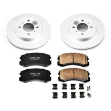 Load image into Gallery viewer, Power Stop 02-07 Mitsubishi Lancer Front Z17 Evolution Geomet Coated Brake Kit Brake Kits - Performance Blank PowerStop