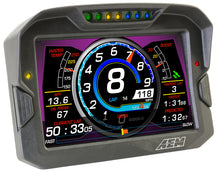 Load image into Gallery viewer, AEM CD-7 Logging GPS Enabled Race Dash Carbon Fiber Digital Display w/o VDM (CAN Input Only) Gauges AEM