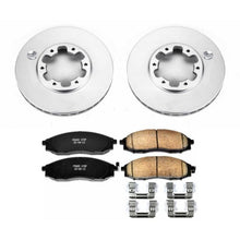 Load image into Gallery viewer, Power Stop 03-04 Nissan Frontier Front Z17 Evolution Geomet Coated Brake Kit Brake Kits - Performance Blank PowerStop