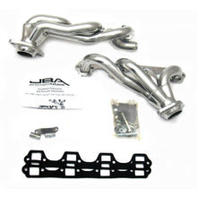 Load image into Gallery viewer, JBA 87-96 Ford F-150 5.8L SBF 1-5/8in Primary Silver Ctd Cat4Ward Header Headers & Manifolds JBA