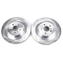 Load image into Gallery viewer, Power Stop 13-16 Mercedes-Benz GL350 Rear Evolution Drilled & Slotted Rotors - Pair Brake Rotors - Slot & Drilled PowerStop