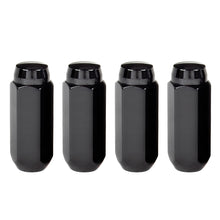 Load image into Gallery viewer, McGard Hex Lug Nut (Cone Seat) M14X2.0 / 13/16 Hex / 2.25in. Length (4-Pack) - Black Lug Nuts McGard