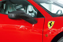 Load image into Gallery viewer, Capristo 03FE00410005LG.RAW Ferrari 458 Carbon Mirror Cases (RAW)