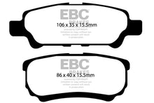 Load image into Gallery viewer, EBC 06-12 Dodge Caliber 2.4 Extra Duty Rear Brake Pads Brake Pads - Performance EBC