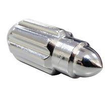 Load image into Gallery viewer, NRG 500 Series M12 X 1.5 Bullet Shape Steel Lug Nut Set - 21 Pc w/Lock Key - Silver Lug Nuts NRG