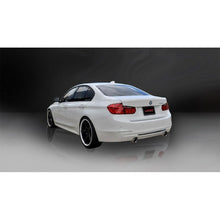Load image into Gallery viewer, Corsa 12-14 BMW 335i Sedan AWD F30 3in Polished Touring Dual Rear Single 3.5in Tip Cat-Back Catback CORSA Performance