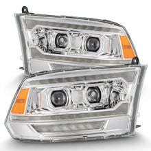 Load image into Gallery viewer, AlphaRex 09-18 Dodge Ram 2500 LUXX LED Proj Headlights Plank Style Chrm w/Activ Light/Seq Signal/DRL Headlights AlphaRex