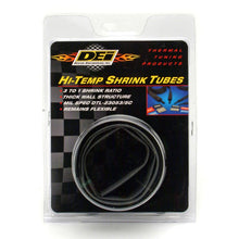 Load image into Gallery viewer, DEI Hi-Temp Shrink Tube Kit - 9/12/18/24mm x 2ft - Black Heat Shrink DEI