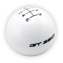 Load image into Gallery viewer, Ford Racing FRPM-7213-M8SW Ford Racing 15-19 Mustang GT350 White 6-Speed Shift Knob