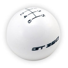Load image into Gallery viewer, Ford Racing FRPM-7213-M8SW Ford Racing 15-19 Mustang GT350 White 6-Speed Shift Knob