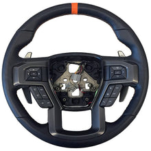 Load image into Gallery viewer, Ford Racing FRPM-3600-F15ROR Ford Racing 2015-2017 F-150 Raptor Performance Steering Wheel Kit - Orange Sightline