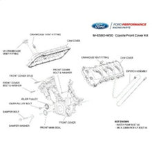 Load image into Gallery viewer, Ford Racing FRPM-6580-M50 Ford Racing 5.0L Coyote Timing/Front Cover and Cam Cover KIT