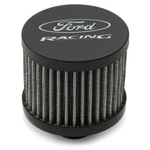 Load image into Gallery viewer, Ford Racing FRP302-234 Ford Racing Black Crinkle Unshielded Breather w/Ford Racing Logo