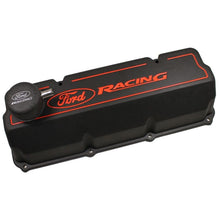 Load image into Gallery viewer, Ford Racing FRPM-6582-Z351B Ford Racing Cleveland Black Aluminum Valve Cover