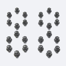 Load image into Gallery viewer, Ford Racing FRPM-1012K-BR Ford Racing M12 x 1.5 Black Lug Nut - Set of 24