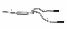 Load image into Gallery viewer, Gibson gib65654B Gibson 10-13 Chevrolet Silverado 1500 LT 4.8L 2.25in Cat-Back Dual Split Exhaust - Black Elite