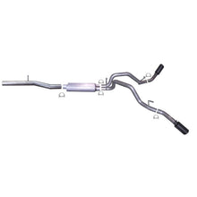Load image into Gallery viewer, Gibson GIB65658B Gibson 14-18 GMC Sierra 1500 Denali 5.3L 3in/2.25in Cat-Back Dual Extreme Exhaust - Black Elite