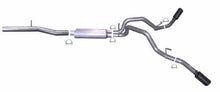 Load image into Gallery viewer, Gibson gib65658B Gibson 14-18 GMC Sierra 1500 Denali 5.3L 3in/2.25in Cat-Back Dual Extreme Exhaust - Black Elite