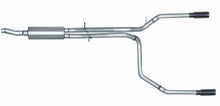 Load image into Gallery viewer, Gibson gib69504 Gibson 98-00 Ford F-150 Base 4.6L 2.5in Cat-Back Dual Split Exhaust - Stainless