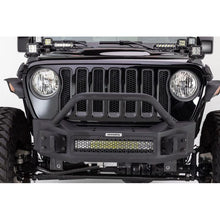 Load image into Gallery viewer, Go Rhino GOR331101T Go Rhino 07-20 Jeep Wrangler JL/JLU/JK/JKU/Gladiator JT Rockline Front Stubby Bumper w/ Overrider
