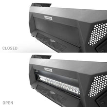 Load image into Gallery viewer, Go Rhino GOR343891T Go Rhino 16-21 Tacoma Element Front Bumper w/ Power Actuated Hide-away Light Bar Mount Tex Black