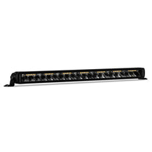 Load image into Gallery viewer, Go Rhino Light Bars & Cubes Go Rhino Xplor Blackout Combo Series Sgl Row LED Light Bar w/Amber (Side/Track Mount) 20.5in. - Blk