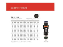 Load image into Gallery viewer, Grams Performance GRPG2-0550-0901 Grams Performance Audi/VW VR6 (12v) 550cc Fuel Injectors (Set of 6)