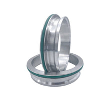 Load image into Gallery viewer, Granatelli Motor Sports GMS318530FS Granatelli 3.0in Stainless Steel Dual Seal Clamp Weld-On Ferrule Set